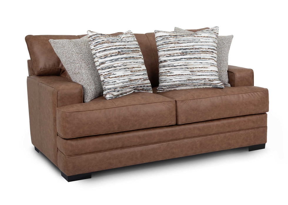 Franklin Furniture - 953 Regent Loveseat in Saddle - 95320-SADDLE - GreatFurnitureDeal