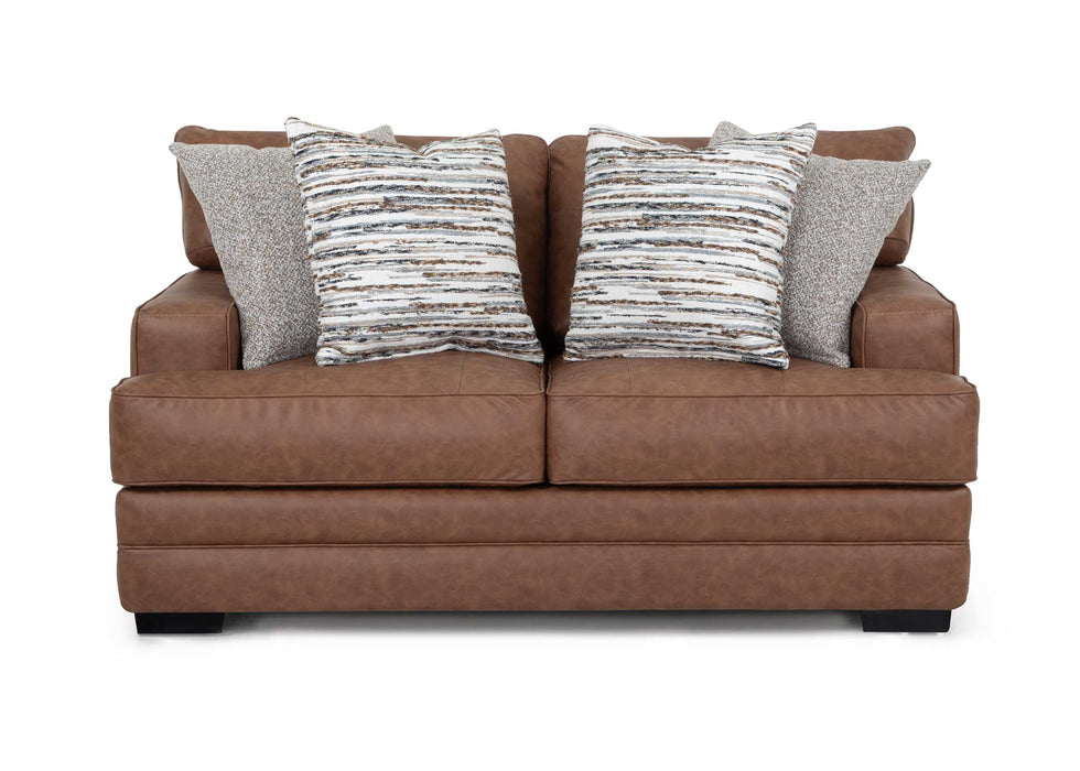 Franklin Furniture - 953 Regent Loveseat in Saddle - 95320-SADDLE - GreatFurnitureDeal