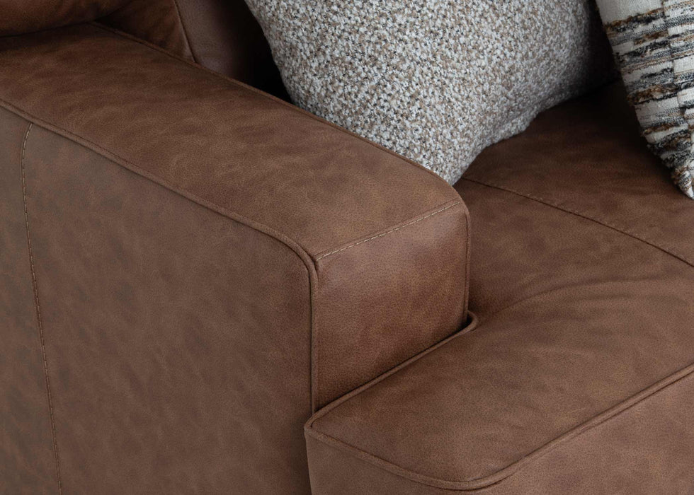 Franklin Furniture - 953 Regent Loveseat in Saddle - 95320-SADDLE - GreatFurnitureDeal