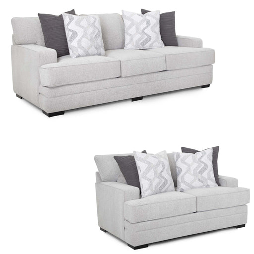Franklin Furniture - 953 Stella 2 Piece Living Room Set in Stella Pepper - 95340-PEPPER-2SET - GreatFurnitureDeal