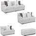 Franklin Furniture - 953 Stella 4 Piece Living Room Set in Stella Pepper - 95340-PEPPER-4SET - GreatFurnitureDeal