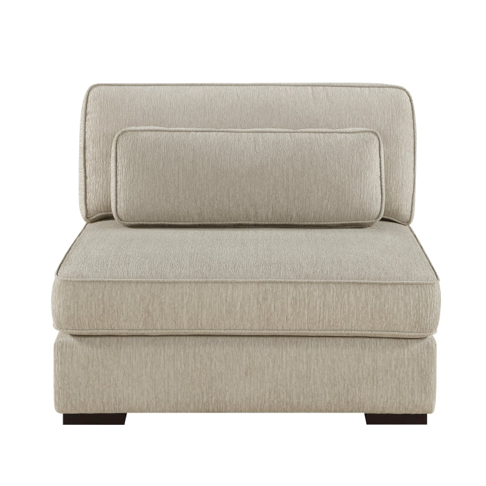 Homelegance - Mila 4-Piece Sectional Sofa in Pewter - 9535PT*41L1R - GreatFurnitureDeal