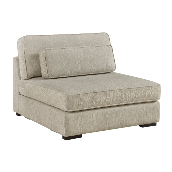 Homelegance - Mila 5-Piece Sectional Sofa in Beige - 9535PT*51L1R - GreatFurnitureDeal