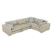 Homelegance - Mila 4-Piece Sectional Sofa in Pewter - 9535PT*41L1R - GreatFurnitureDeal