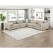 Homelegance - Mila 5-Piece Sectional Sofa in Beige - 9535PT*51L1R - GreatFurnitureDeal