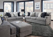 Franklin Furniture - Juno 4 Piece Stationary Living Room Set in Crosby Denim - 95340-20-88-18-Crosby Denim - GreatFurnitureDeal