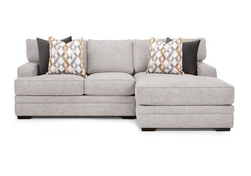 Franklin Furniture - Protege 2 Piece Stationary Sectional Sofa in Crosby Dove - 95359-95386 Crosby Dove - GreatFurnitureDeal