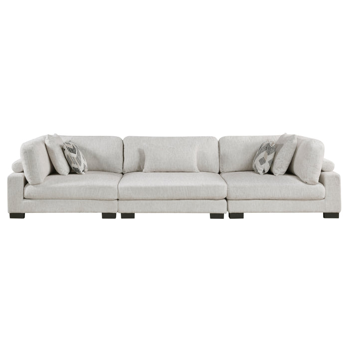 Homelegance - Tinley Sofa in Beige - 9555BEG-3* - GreatFurnitureDeal