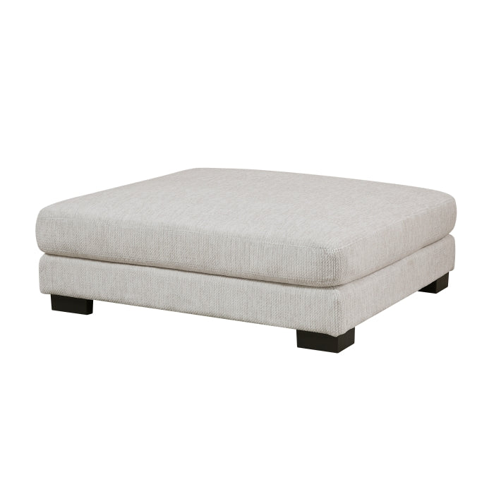 Homelegance - Robstown 4 Piece Modular Sectional with Chaise and Ottoman in Beige - 9555BEG*4CRACVCOT - GreatFurnitureDeal