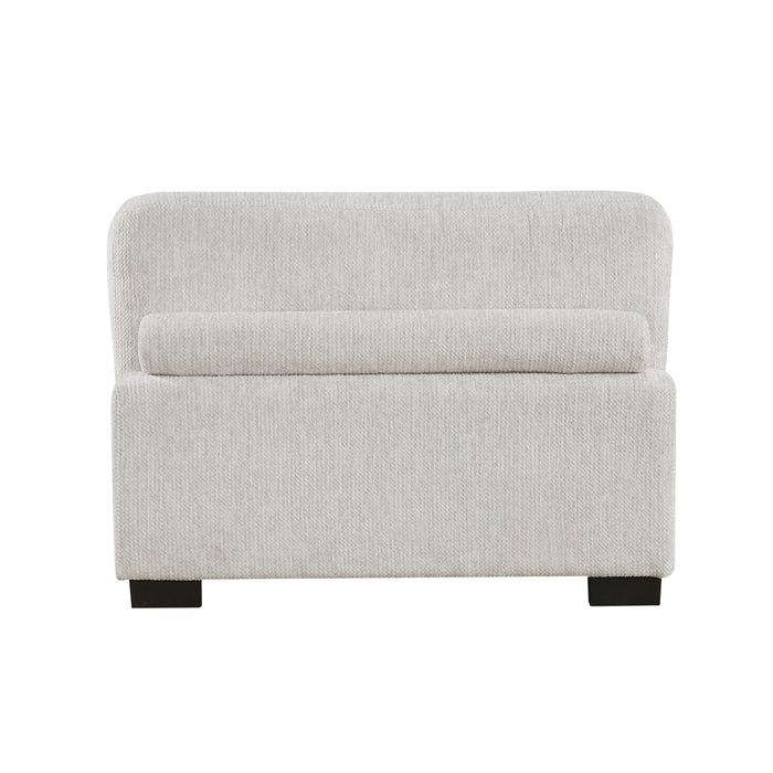 Homelegance - Tinley 5 Piece Modular Sectional with Ottoman in Beige - 9555BEG*52CR2ACOT