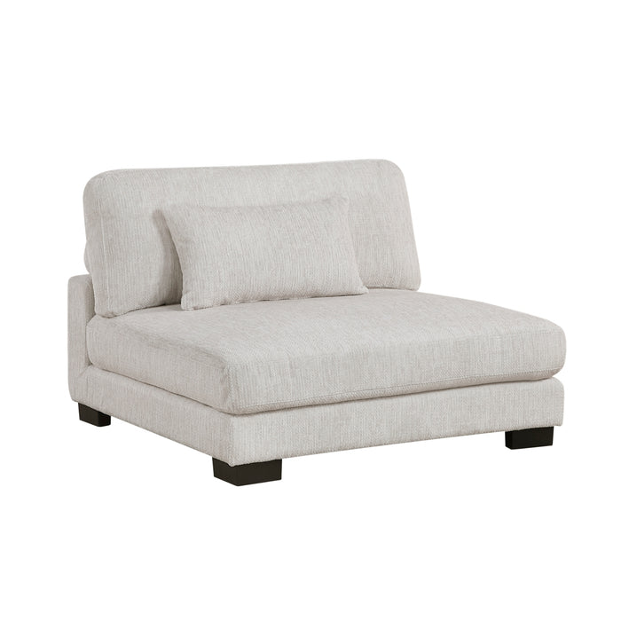 Homelegance - Tinley 3 Piece Modular Sectional with Chaise in Beige - 9555BEG*3CRACVC - GreatFurnitureDeal