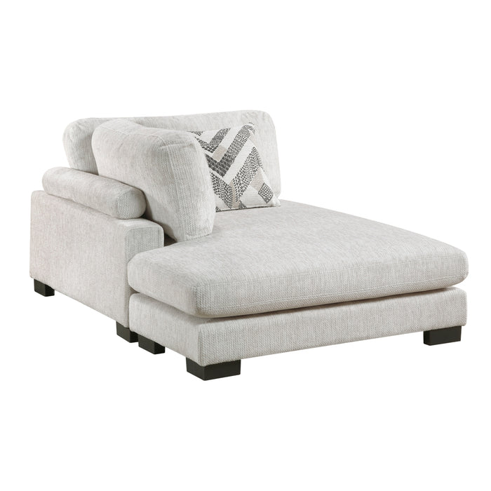 Homelegance - Tinley 3 Piece Modular Sectional with Chaise in Beige - 9555BEG*3CRACVC - GreatFurnitureDeal