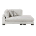 Homelegance - Tinley 3 Piece Modular Sectional with Chaise in Beige - 9555BEG*3CRACVC - GreatFurnitureDeal