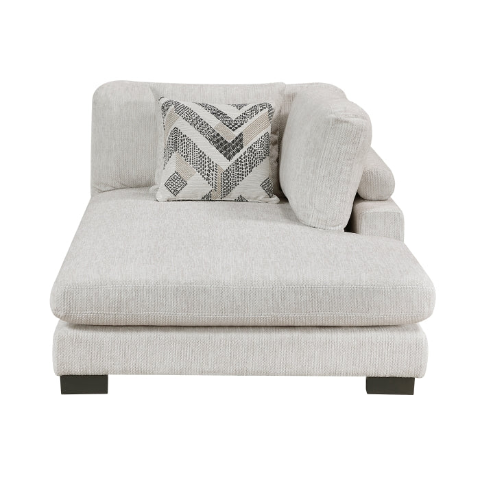 Homelegance - Tinley 2 Piece Chaises in Beige - 9555BEG*2VC - GreatFurnitureDeal