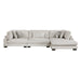 Homelegance - Tinley 3 Piece Modular Sectional with Chaise in Beige - 9555BEG*3CRACVC - GreatFurnitureDeal