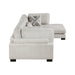 Homelegance - Tinley 3 Piece Modular Sectional with Chaise in Beige - 9555BEG*3CRACVC - GreatFurnitureDeal