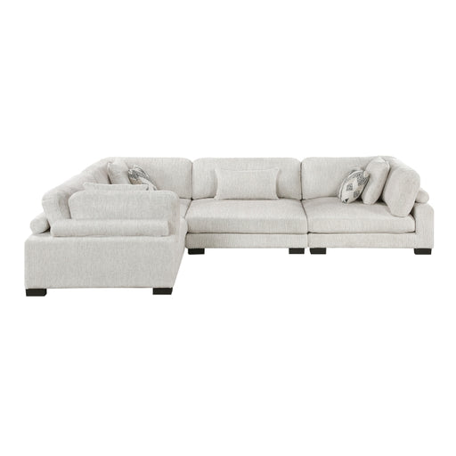 Homelegance - Tinley 4 Piece Modular Sectional in Beige - 9555BEG*43CRAC - GreatFurnitureDeal
