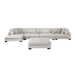 Homelegance - Tinley 5 Piece Modular Sectional in Beige - 9555BEG*5CR2ACVCOT - GreatFurnitureDeal