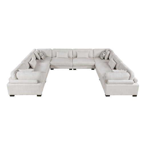 Homelegance - Tinley 8 Piece Modular Sectional in Beige - 9555BEG*84CR4AC - GreatFurnitureDeal