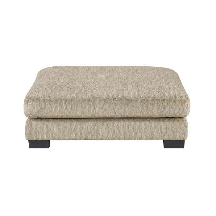 Homelegance - Tinley 4 Piece Modular Sectional with Chaise and Ottoman in Brown - 9555BRW*4CRACVCOT - GreatFurnitureDeal