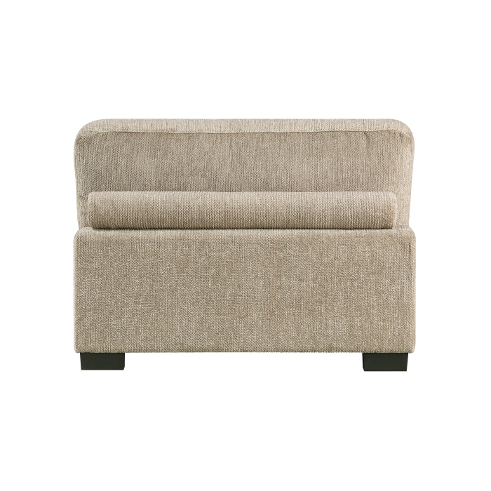 Homelegance - Tinley 4 Piece Modular Sectional with Chaise in Brown - 9555BRW*4CR2ACVC - GreatFurnitureDeal