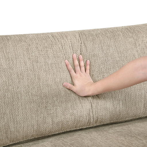 Homelegance - Tinley 7 Piece Modular Sectional with Ottoman in Brown - 9555BRW*62CR3ACOT - GreatFurnitureDeal