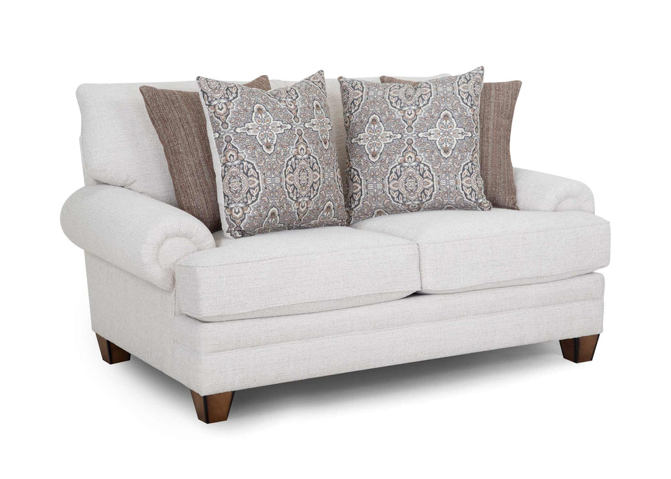 Franklin Furniture - 957 Redcliffe Loveseat in Serena Cotton - 95720-COTTON