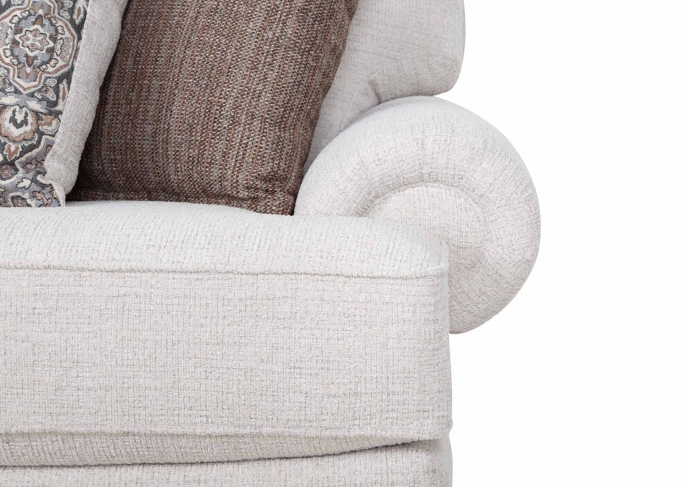Franklin Furniture - 957 Redcliffe Chair and a Half in Serena Cotton - 95788-COTTON