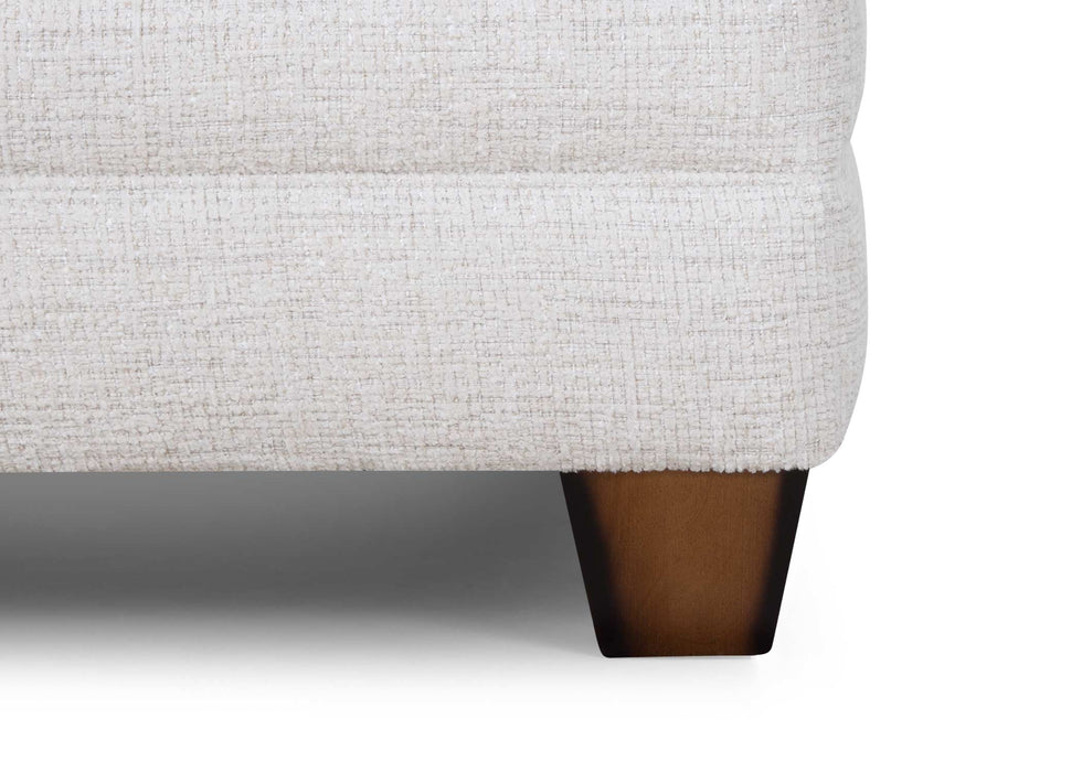 Franklin Furniture - 957 Redcliffe Matching Ottoman for Chair and a Half in Serena Cotton - 95718-COTTON