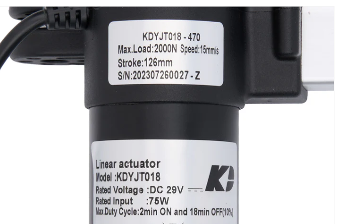 Kaidi Power Recliner Linear Actuator Replacement Power Motor - KDYJT018-470 - GreatFurnitureDeal