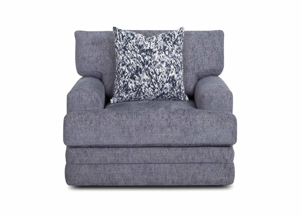 Franklin Furniture - 960 Sapphire Swivel Chair in Matcha Mineral - 96080-MIN