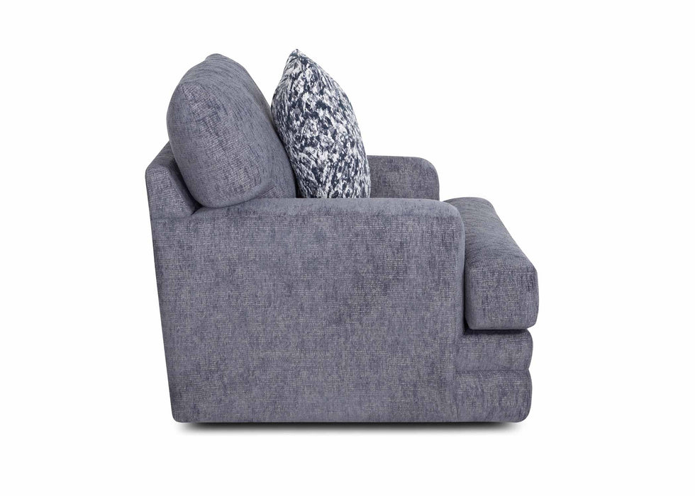 Franklin Furniture - 960 Sapphire Swivel Chair in Matcha Mineral - 96080-MIN