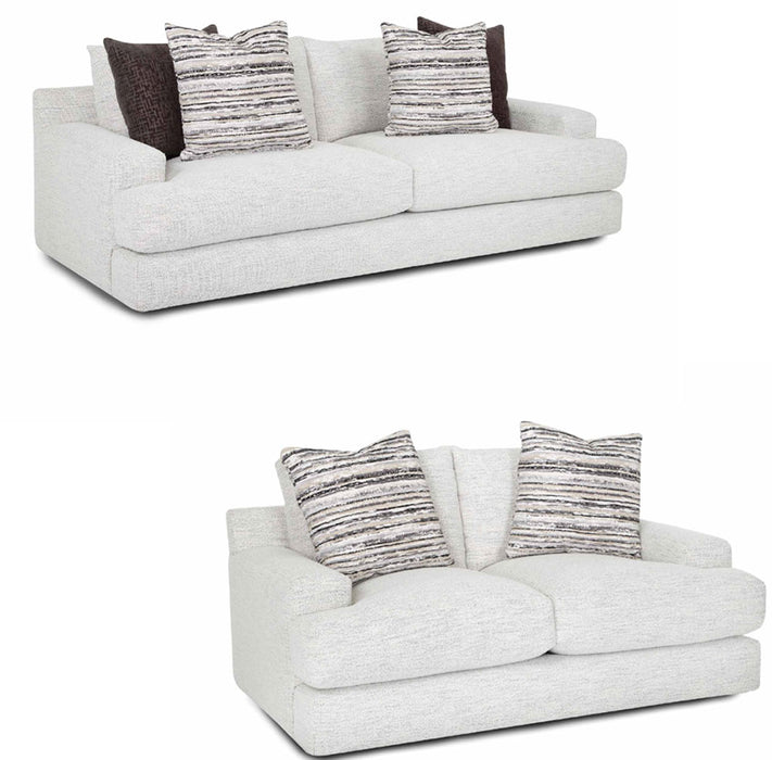 Franklin Furniture - Surrey 2 Piece Living Room Set in Merino Cotton - 96140-96120-2SET