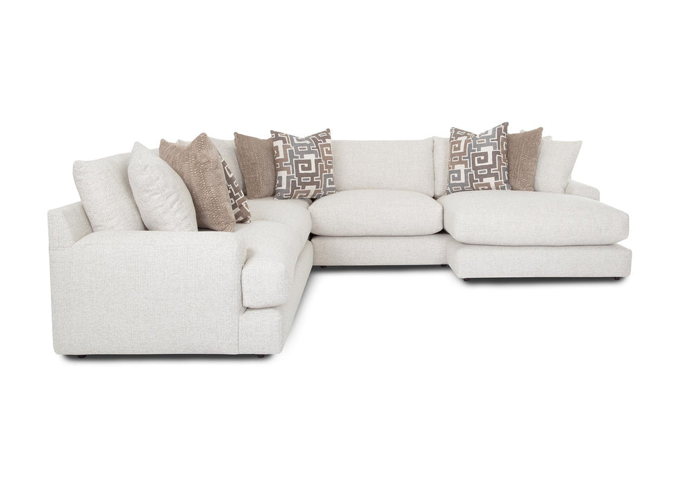 Franklin Furniture - Jude 4 Piece Sectional in Natural - 96159-96104-96103-96114-Jude Natural