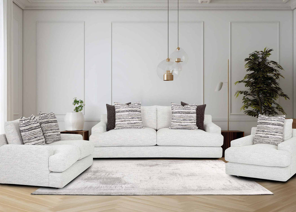 Franklin Furniture - Surrey Loveseat in Merino Cotton - 96120 - GreatFurnitureDeal