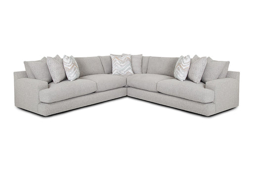 Franklin Furniture - 961 Meade 3 Piece Sectional Sofa in Dove - 96159-104-160-DOVE - GreatFurnitureDeal