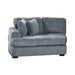 Homelegance - Warwick 2 Piece Sectional with Left Cuddler in Gray - 9623GY*2LU2R - GreatFurnitureDeal