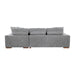 Homelegance - Raife 2-Piece Sectional with Right Chaise in Gray - 9624GY*22LRC - GreatFurnitureDeal