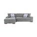 Homelegance - Raife 2 Piece Sectional with Left Chaise in Gray - 9624GY*2LC2R - GreatFurnitureDeal
