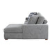 Homelegance - Raife 3 Piece Sectional with Right Chaise in Gray - 9624GY*32LRC - GreatFurnitureDeal
