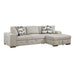 Homelegance - Raife 2-Piece Sectional with Right Chaise in Taupe - 9624TP*22LRC - GreatFurnitureDeal