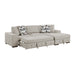 Homelegance - Raife 2-Piece Sectional with Right Chaise in Taupe - 9624TP*22LRC - GreatFurnitureDeal