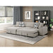Homelegance - Raife 2-Piece Sectional with Left Chaise in Taupe - 9624TP*2LC2R - GreatFurnitureDeal