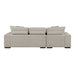 Homelegance - Raife 2-Piece Sectional with Left Chaise in Taupe - 9624TP*2LC2R - GreatFurnitureDeal
