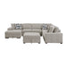 Homelegance - Raife 5-Piece Sectional with Left Chaise and Storage Ottoman in Taupe - 9624TP*5LC2R - GreatFurnitureDeal