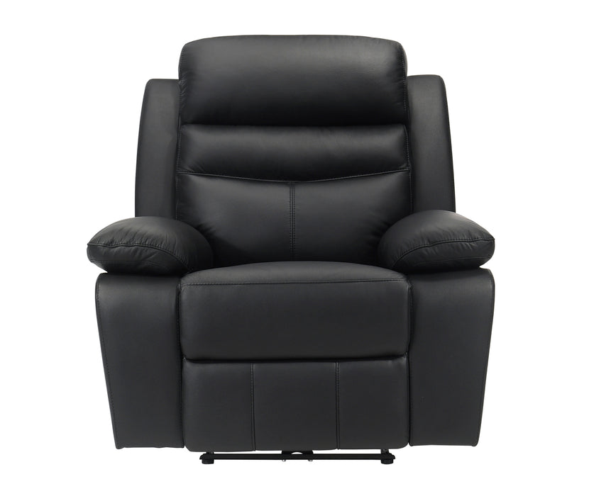 Homelegance - Hancock Power Reclining Chair in Black - 9628BLK-1PW