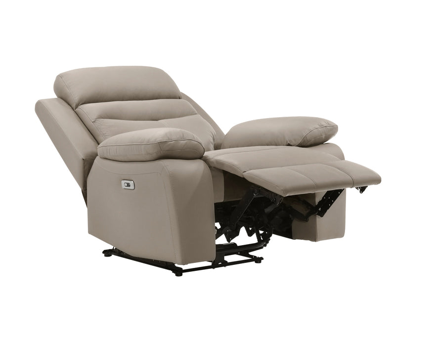 Homelegance - Hancock Power Reclining Chair in Latte - 9628LTE-1PW