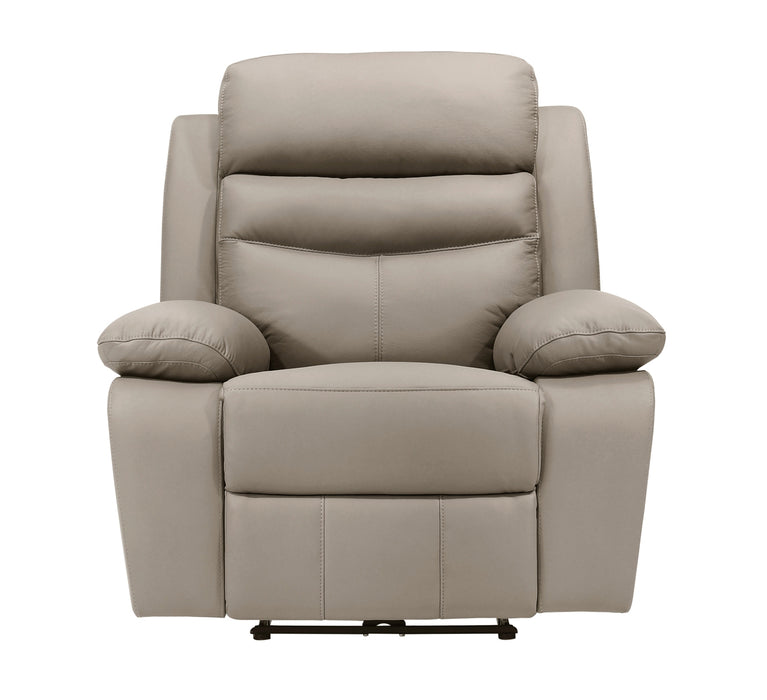 Homelegance - Hancock 3 Piece Power Double Reclining Living Room Set in Latte - 9628LTE*3PW