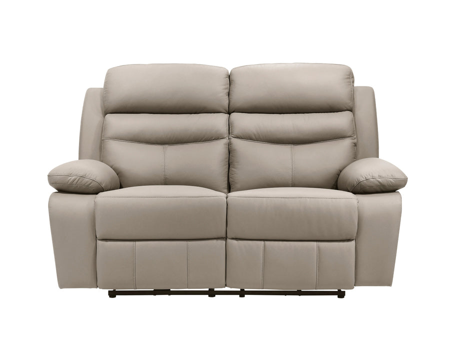 Homelegance - Hancock 2 Piece Power Double Reclining Sofa Set in Latte - 9628LTE*2PW