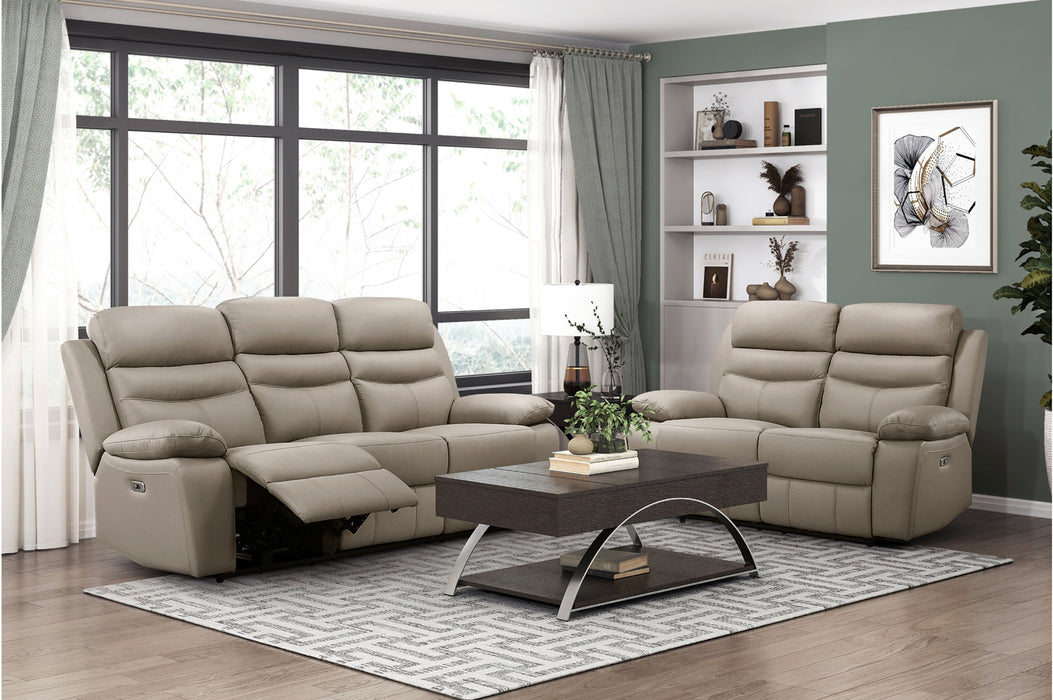Homelegance - Hancock Power Reclining Chair in Latte - 9628LTE-1PW